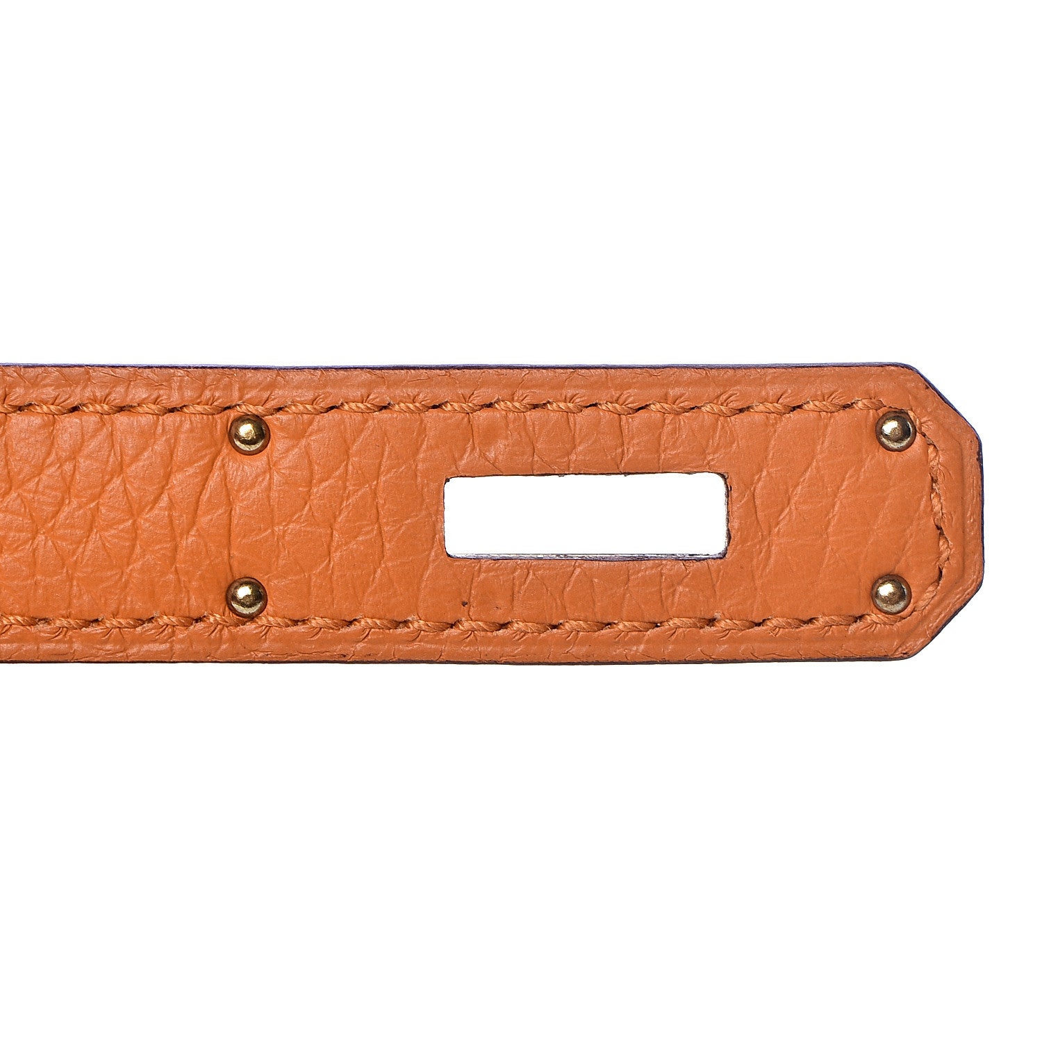 Hermes Taurillon Clemence Kelly Retourne 28 Abricot 13 of 38