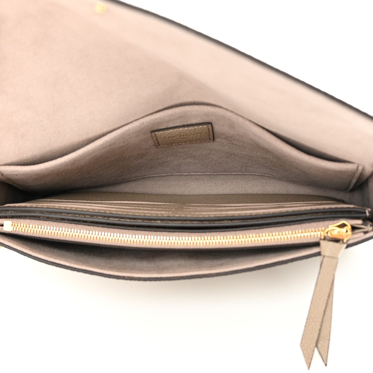 Louis Vuitton Empreinte Monogram Giant Felicie Pochette Tourterelle Creme 6 of 14