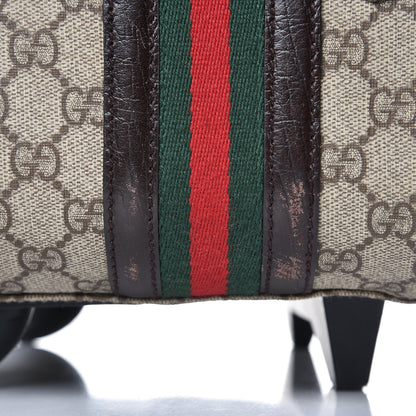 Gucci GG Plus Monogram Small Web Trolley Brown 36 of 41