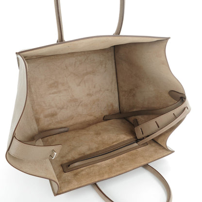 Celine Grained Calfskin Medium Phantom Luggage Taupe 6 of 9