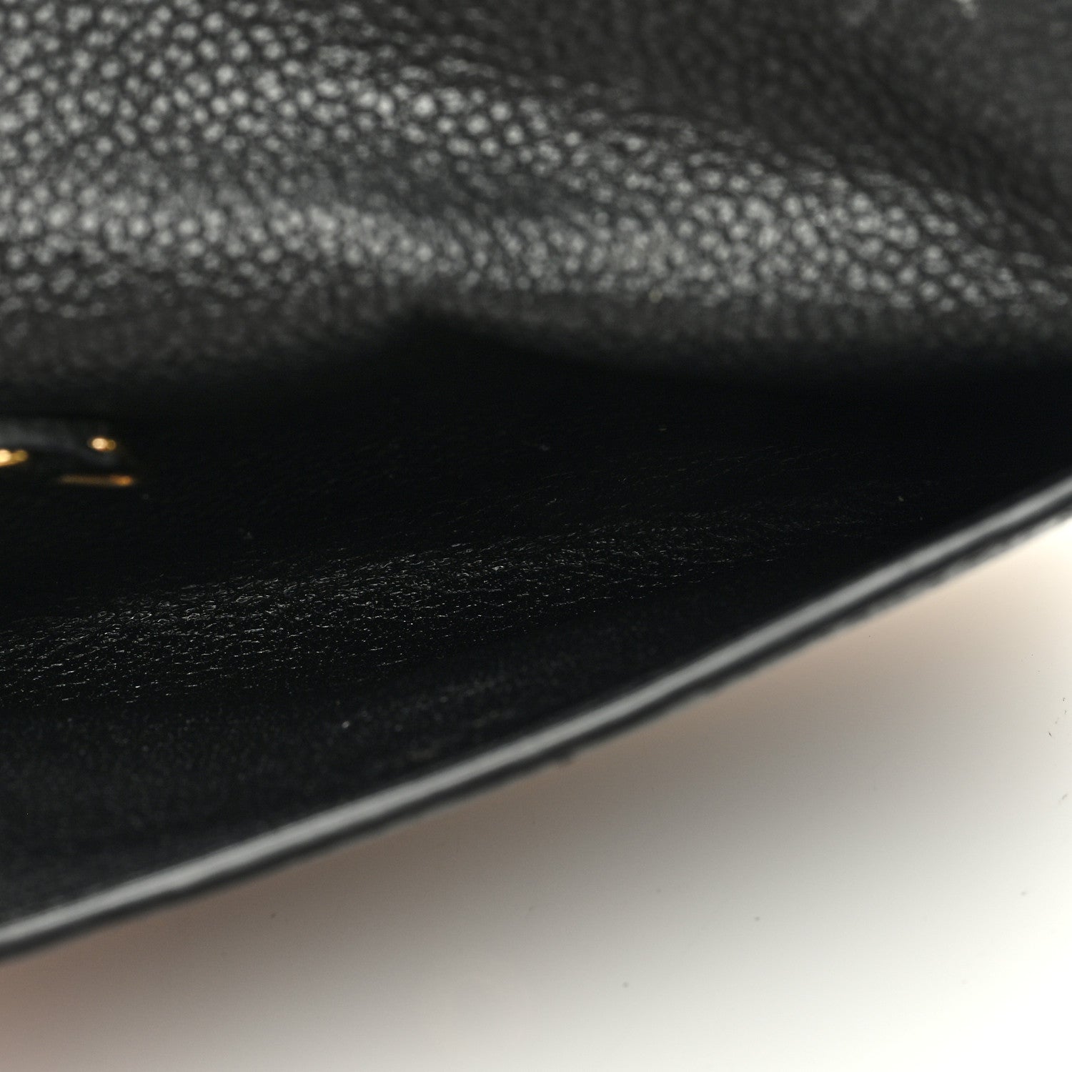 Louis Vuitton LOUIS VUITTON Empreinte Key Pouch Black 5 of 6