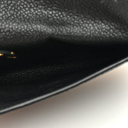 Louis Vuitton LOUIS VUITTON Empreinte Key Pouch Black 5 of 6