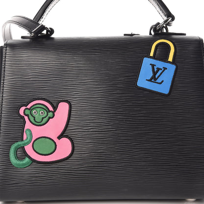 Louis Vuitton Epi Stickers Cluny BB Black 11 of 11