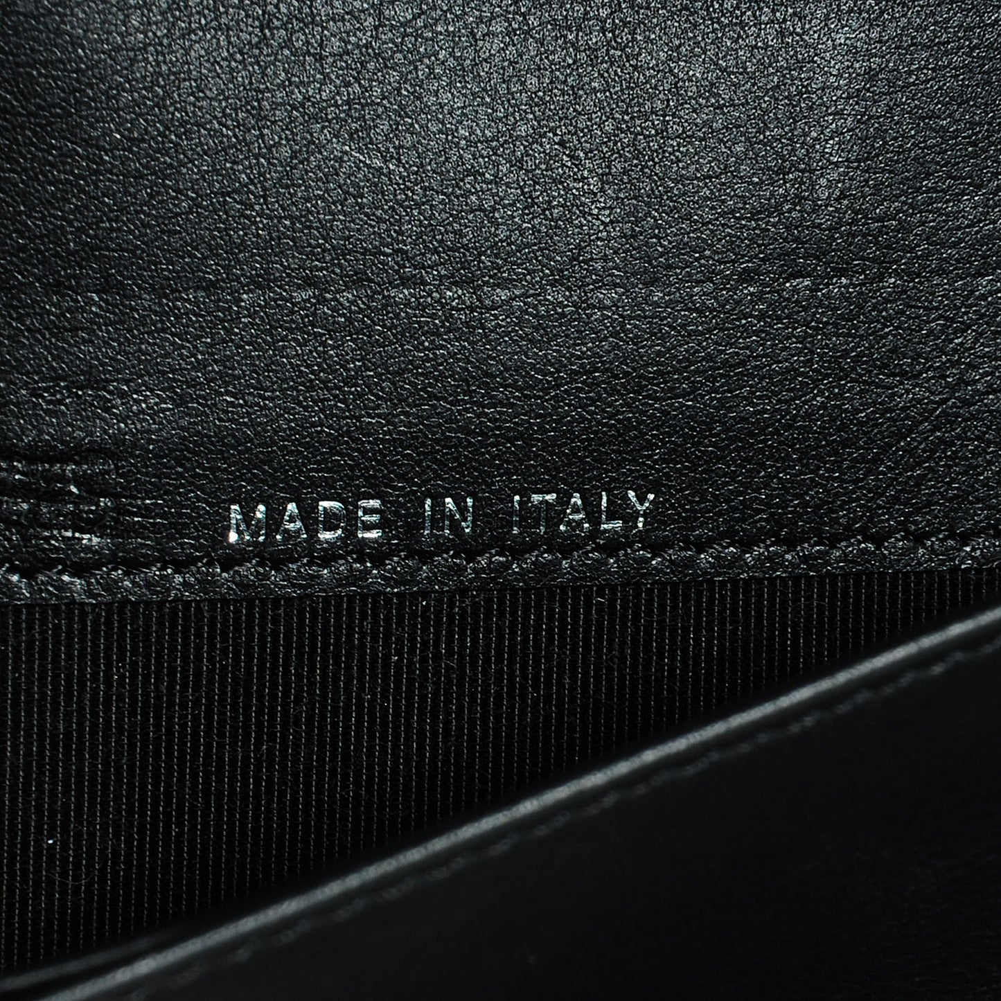 Patent Quilted Large Zip Around Agenda Black