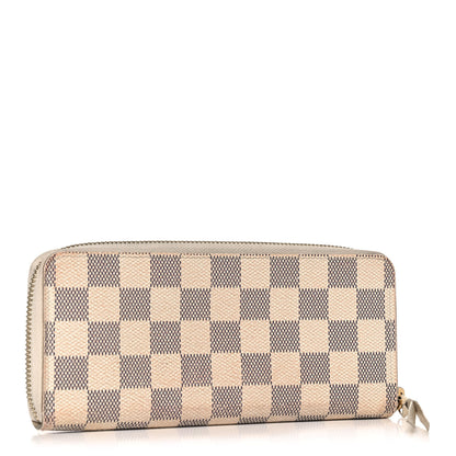 Louis Vuitton Damier Azur Clemence Wallet 3 of 15