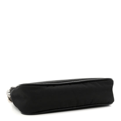 Prada Tessuto Nylon Mini Re-Edition 2000 Shoulder Bag Black 6 of 17