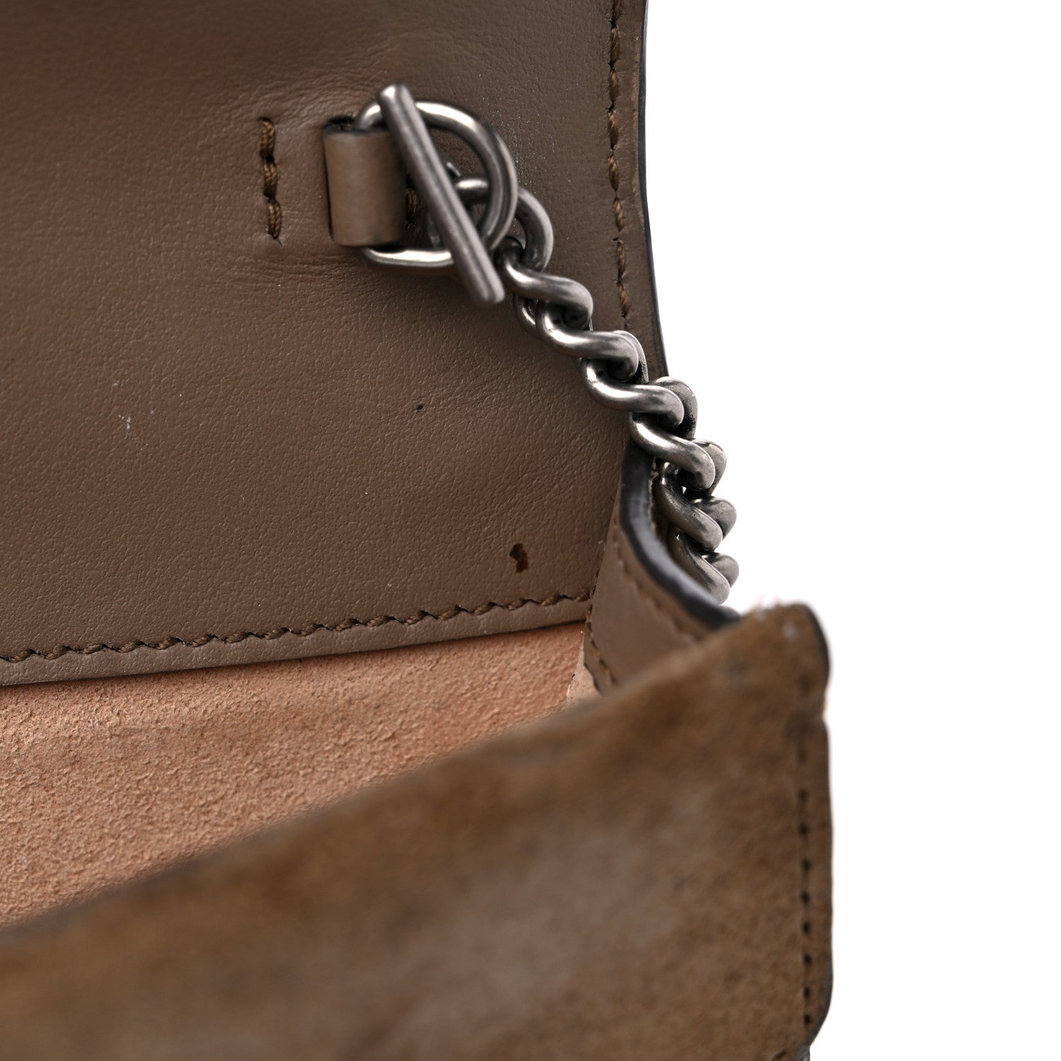 Gucci GG Supreme Monogram Super Mini Dionysus Shoulder Bag Taupe 9 of 15