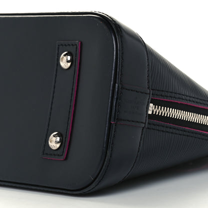 Louis Vuitton Epi Alma BB Black Hot Pink 13 of 13