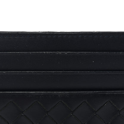 Bottega Veneta Nappa Intrecciato Card Holder Deep Blue 8 of 11