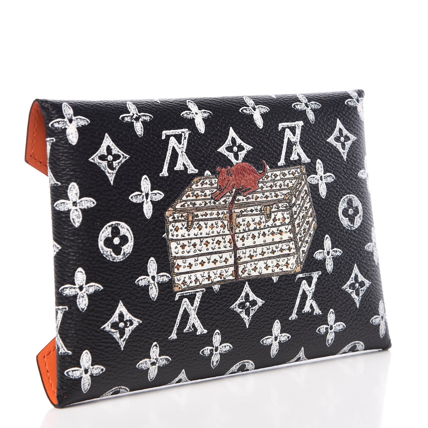 Louis Vuitton Catogram Medium Kirigami Pochette Black 4 of 6