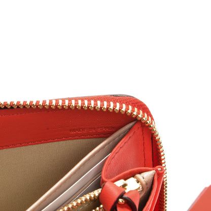 Chloe Calfskin Georgia Flap Wallet Poppy 8 of 9