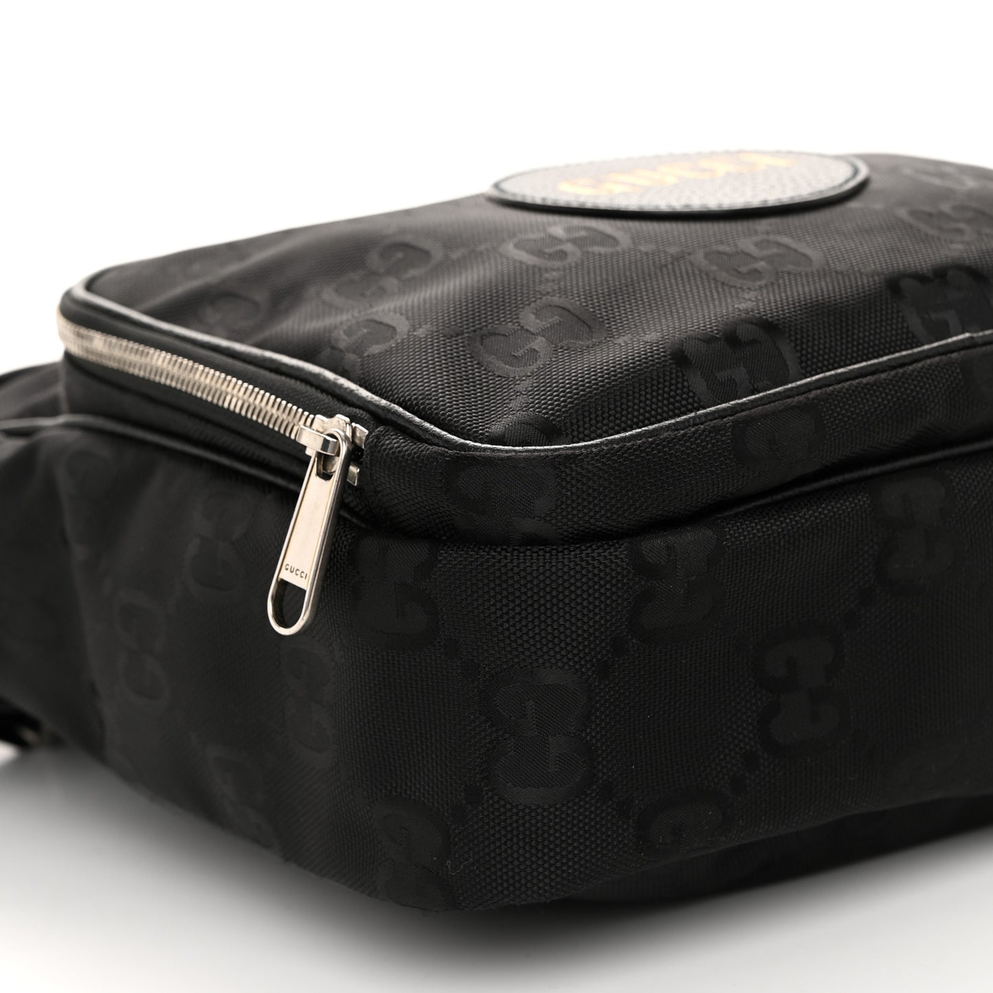 Econyl Nylon Monogram Off The Grid Messenger Black