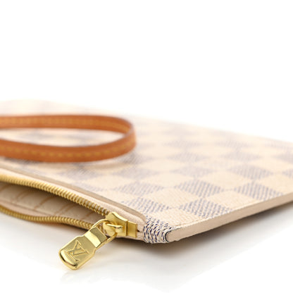Louis Vuitton Damier Azur Neverfull MM GM Pochette 11 of 11