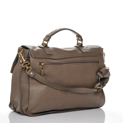 Proenza Schouler Lambskin Large PS1 Satchel Smoke 3 of 7