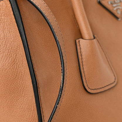 Prada Vitello Daino Twin Pocket Tote Sabbia 12 of 14