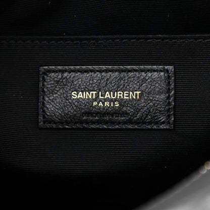 Saint Laurent Calfskin Matelasse Monogram Lou Camera Bag Dark Smog 6 of 8