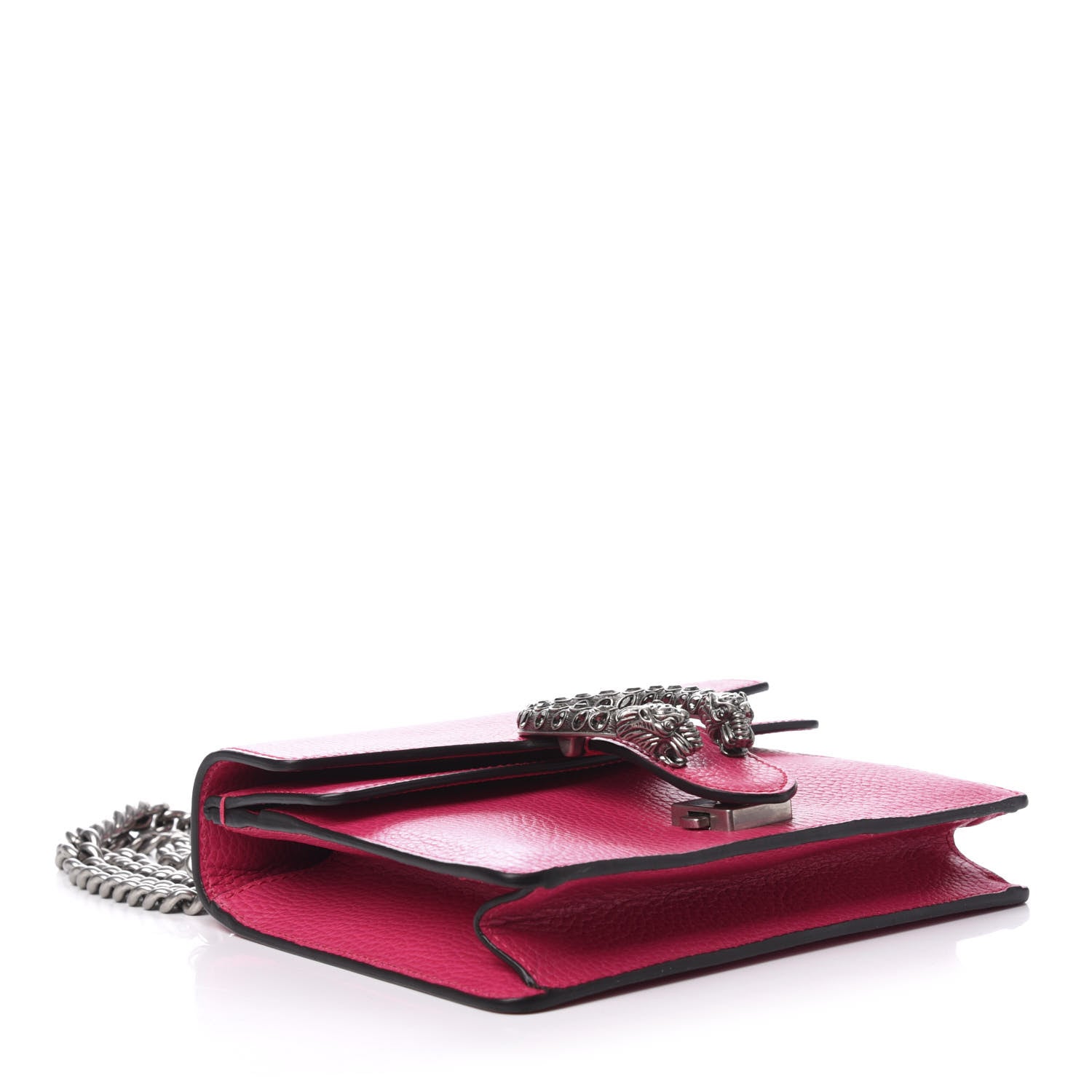 Gucci Calfskin Mini Dionysus Shoulder Bag Box Pink 3 of 9