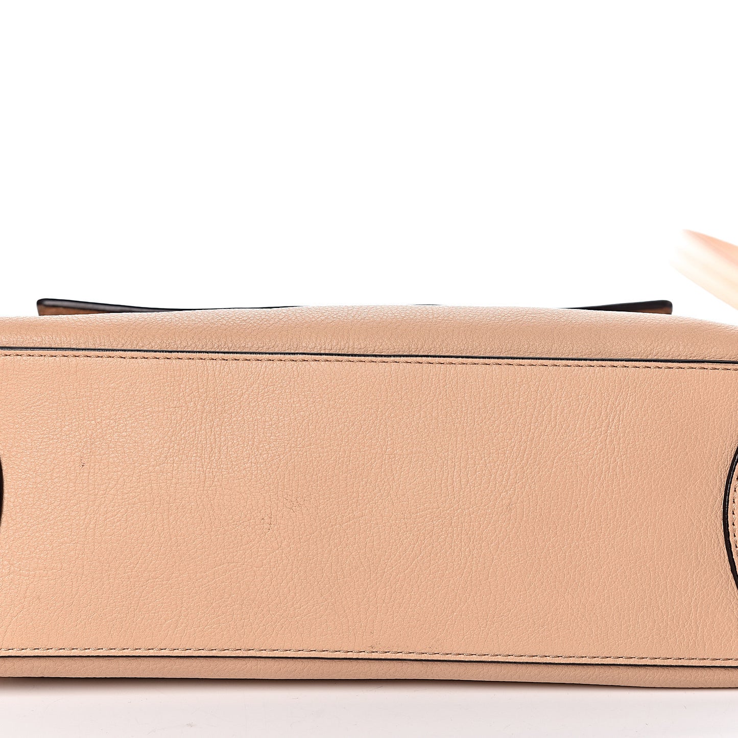 Calfskin Small Faye Day Shoulder Bag Blush Nude
