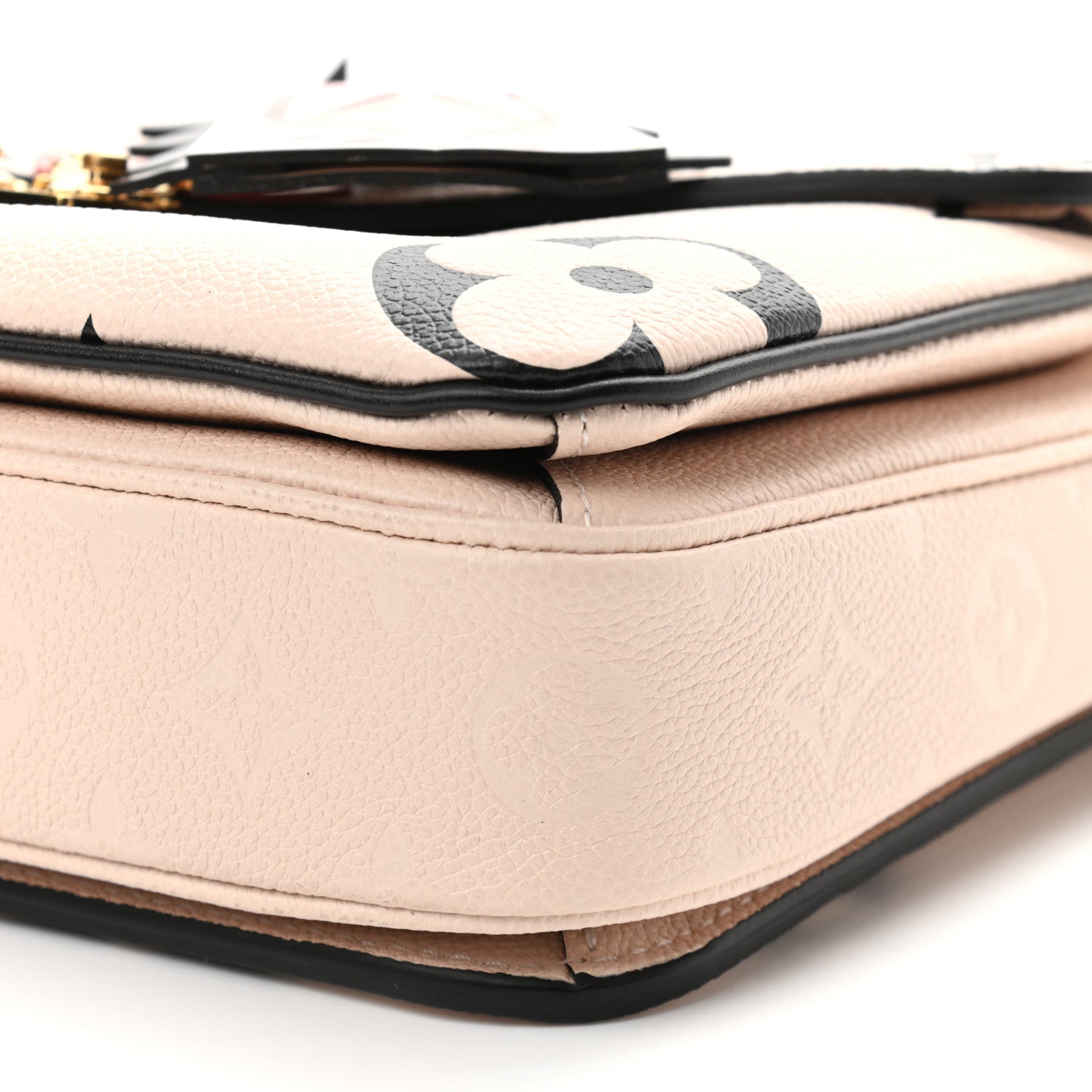 Louis Vuitton Empreinte Monogram Giant Crafty Pochette Metis Creme Black 9 of 9