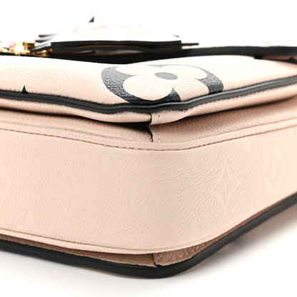 Louis Vuitton Empreinte Monogram Giant Crafty Pochette Metis Creme Black 9 of 9