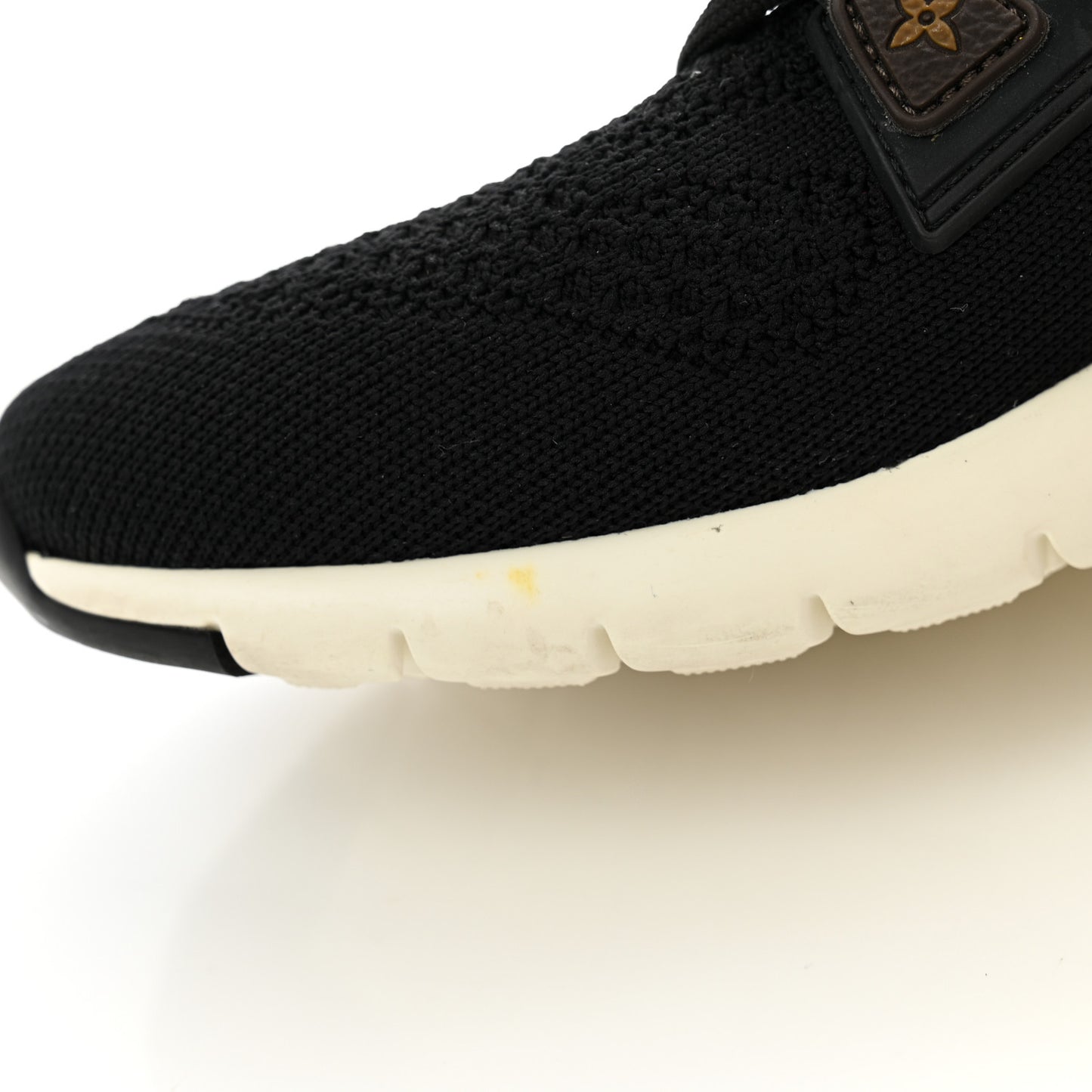 Technical Nylon Monogram Rubber Aftergame Sneakers 36 Black