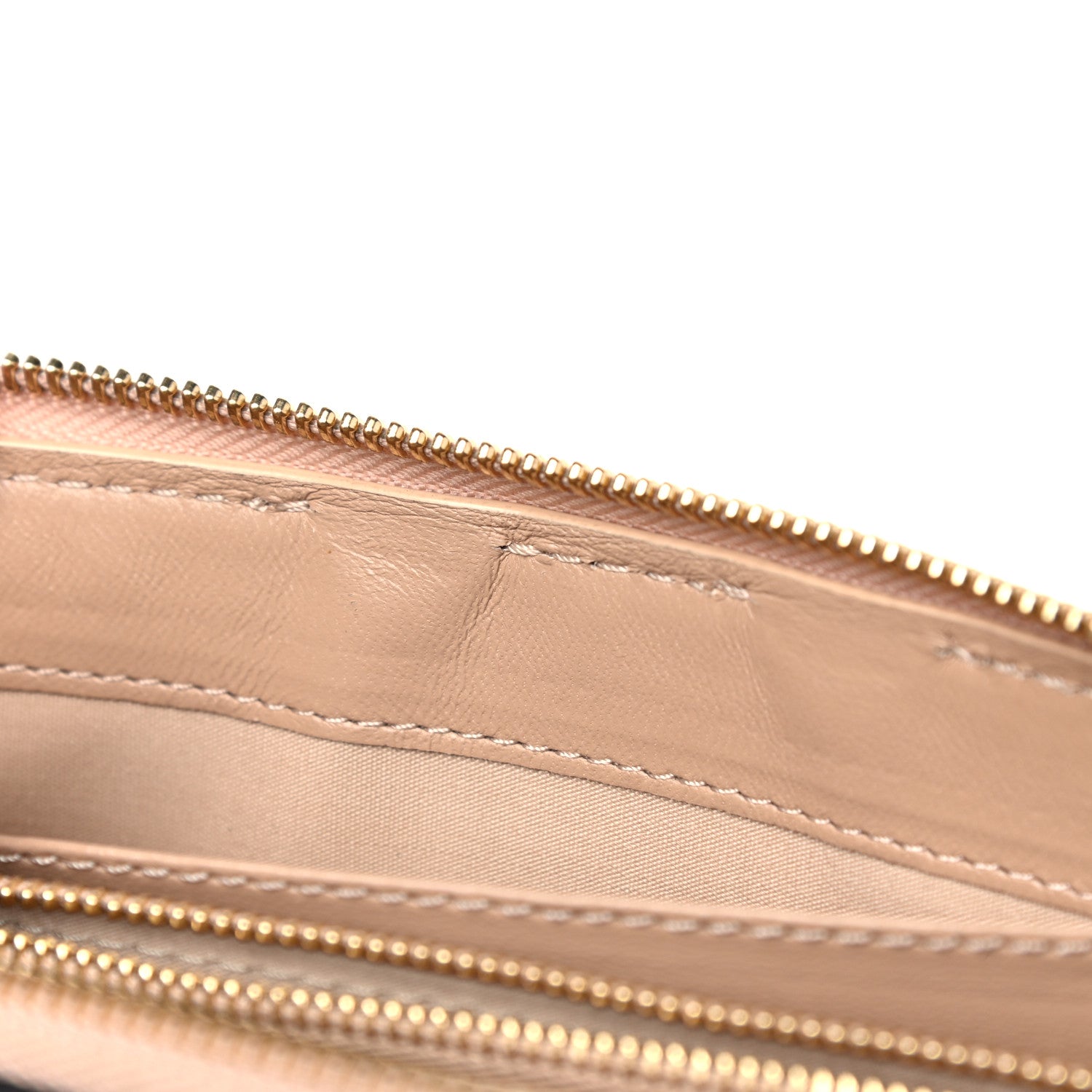 Chloe Grained Calfskin Marcie Long Zip Around Wallet Clay 10 of 14