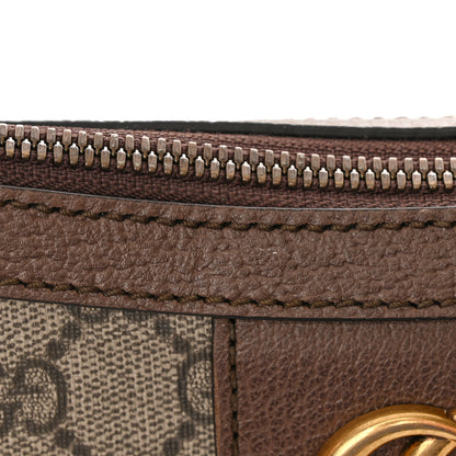 Gucci GG Supreme Monogram Web Small Ophidia Half Moon Hobo Brown 13 of 13