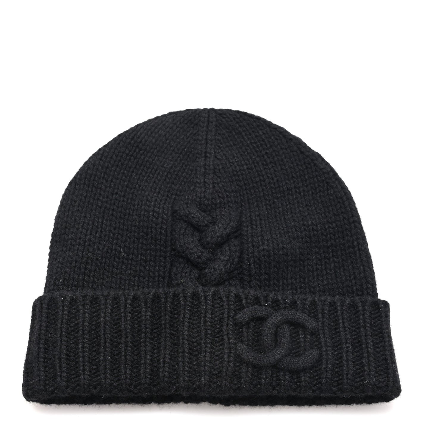 Cashmere CC Beanie Hat Black