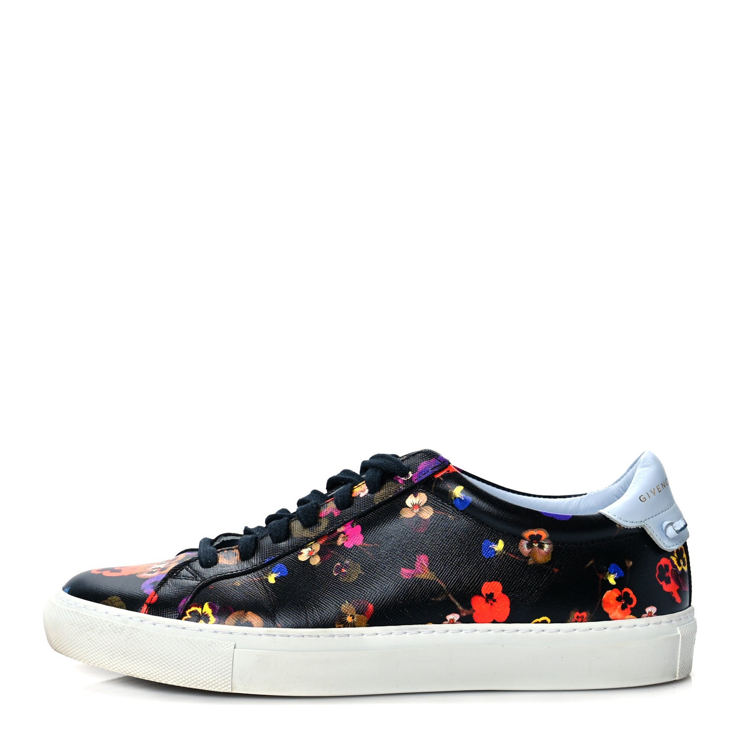 Givenchy Calfskin Womens Urban Knots Floral Print Street Sneakers 40 Multicolor 1 of 9