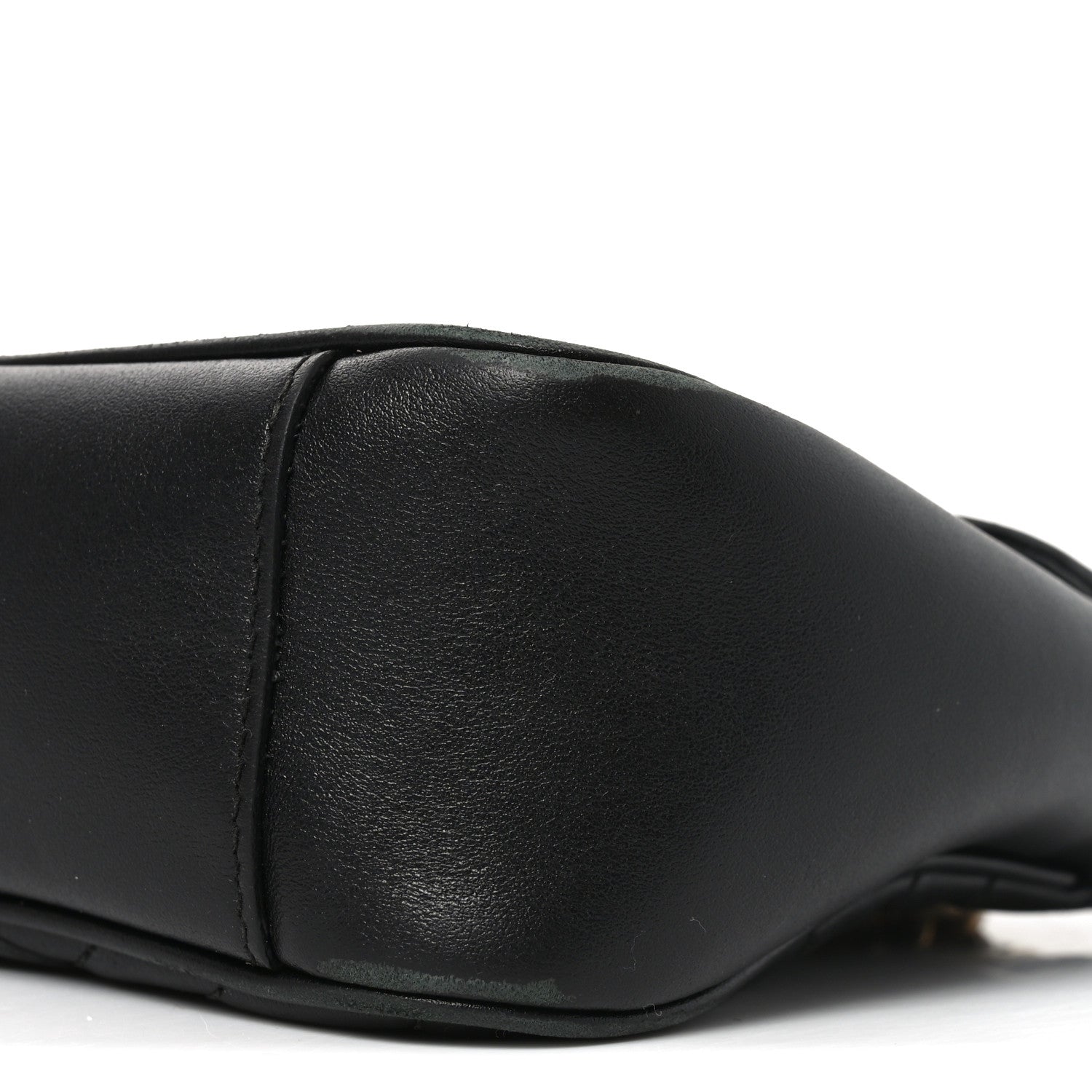 Gucci Calfskin Matelasse Small GG Marmont Shoulder Bag Black 10 of 10