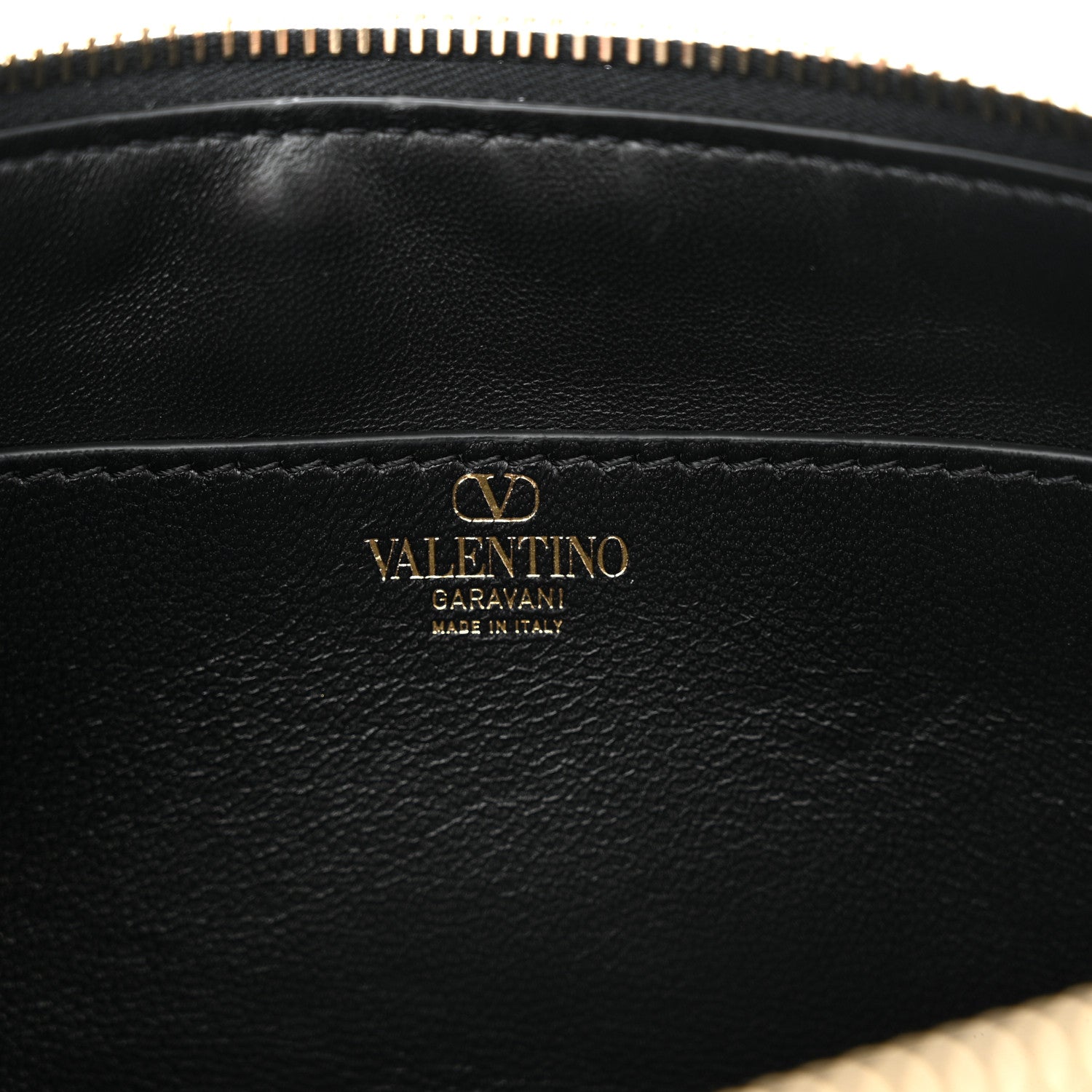 Valentino Garavani Smooth Calfskin Rockstud East West Crossbody Clutch Bag Black 6 of 9