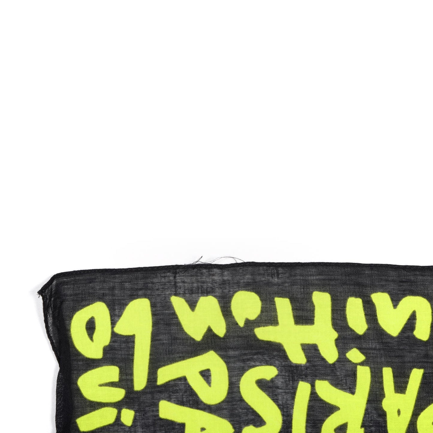 Cotton Graffiti Bandana Green