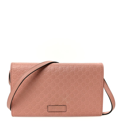 Gucci Microguccissima Crossbody Wallet Brown 1 of 10