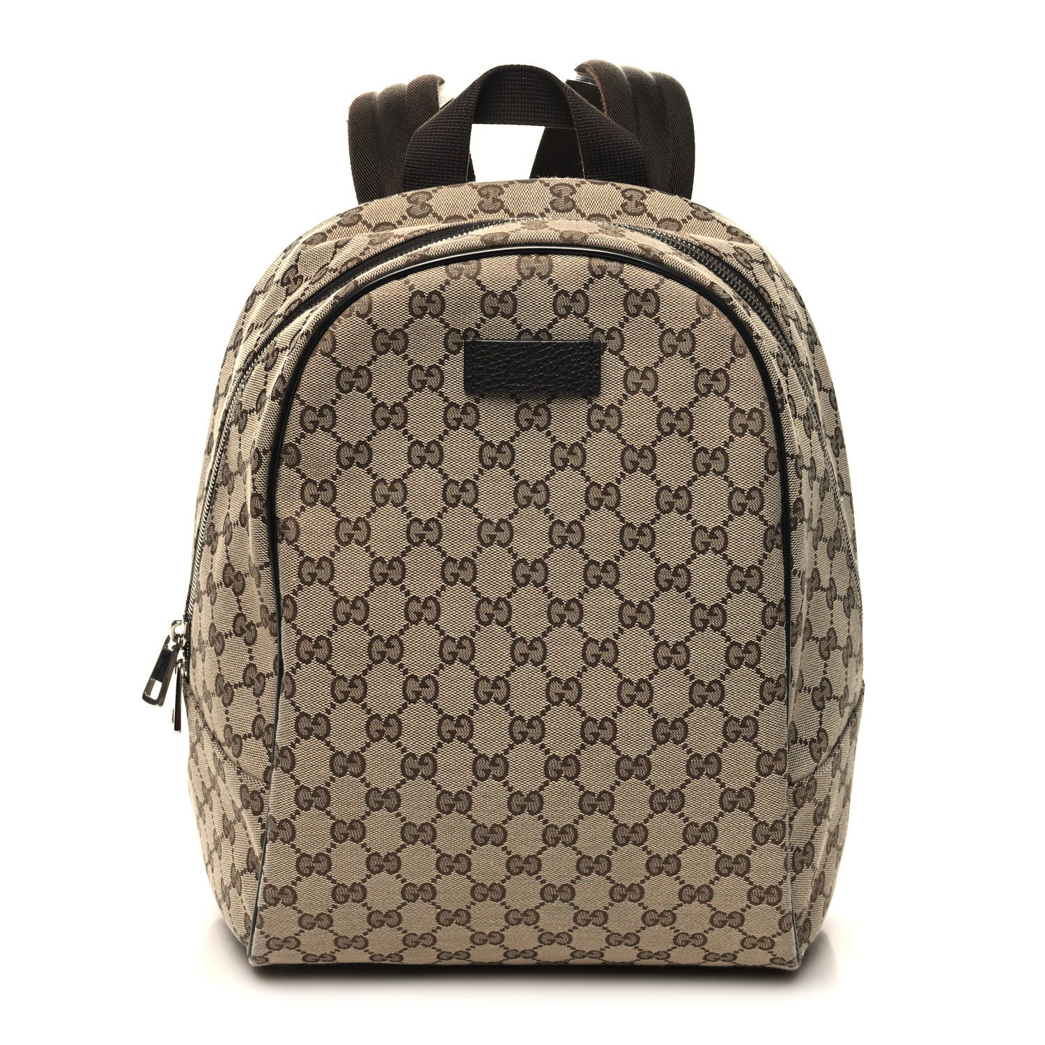 Gucci Monogram Travel Backpack Dark Brown 1 of 11