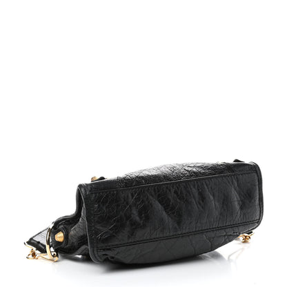 Balenciaga Agneau Giant 12 Gold Hardware Mini City Black 3 of 4