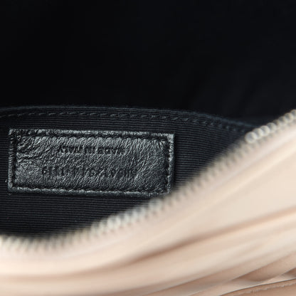 Saint Laurent Calfskin Matelasse Monogram Lou Camera Bag Marble Pink 7 of 14