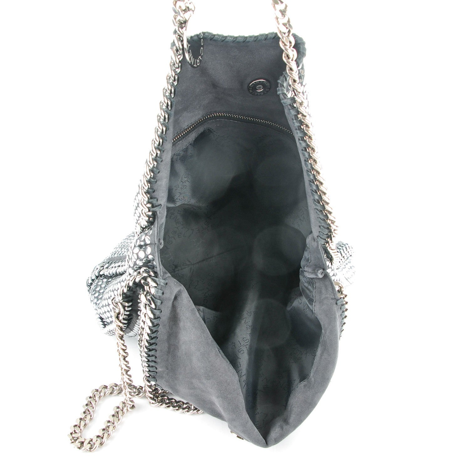 Stella McCartney Studded Eco Suede Falabella Tote Black 6 of 7