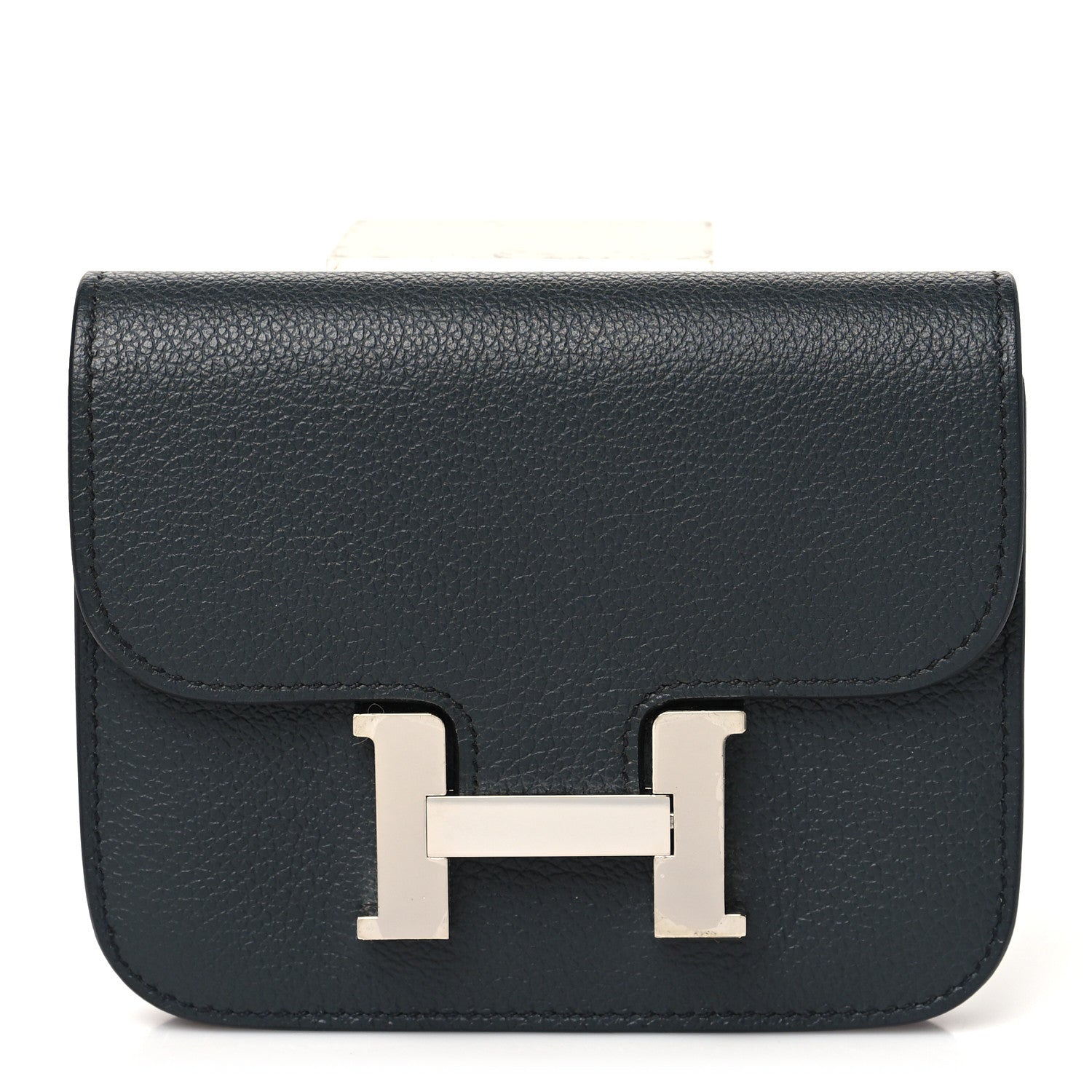 Hermes Evercolor Constance Slim Wallet Vert De Gris 1 of 10