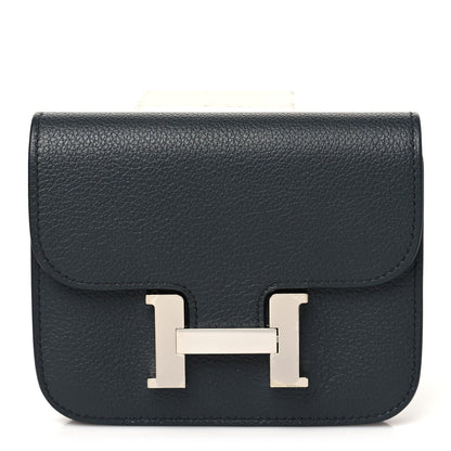 Hermes Evercolor Constance Slim Wallet Vert De Gris 1 of 10