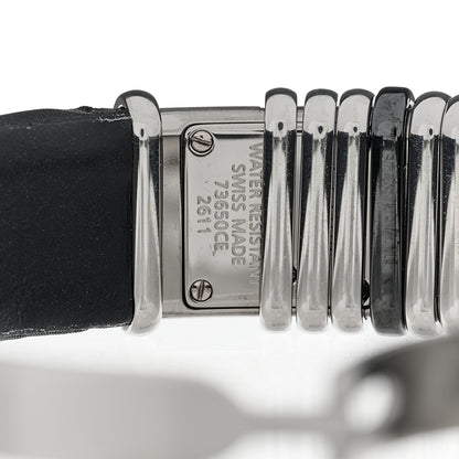 Cartier Stainless Steel Titanium Satin Diamond 16mm Declaration Quartz Watch 4 of 4