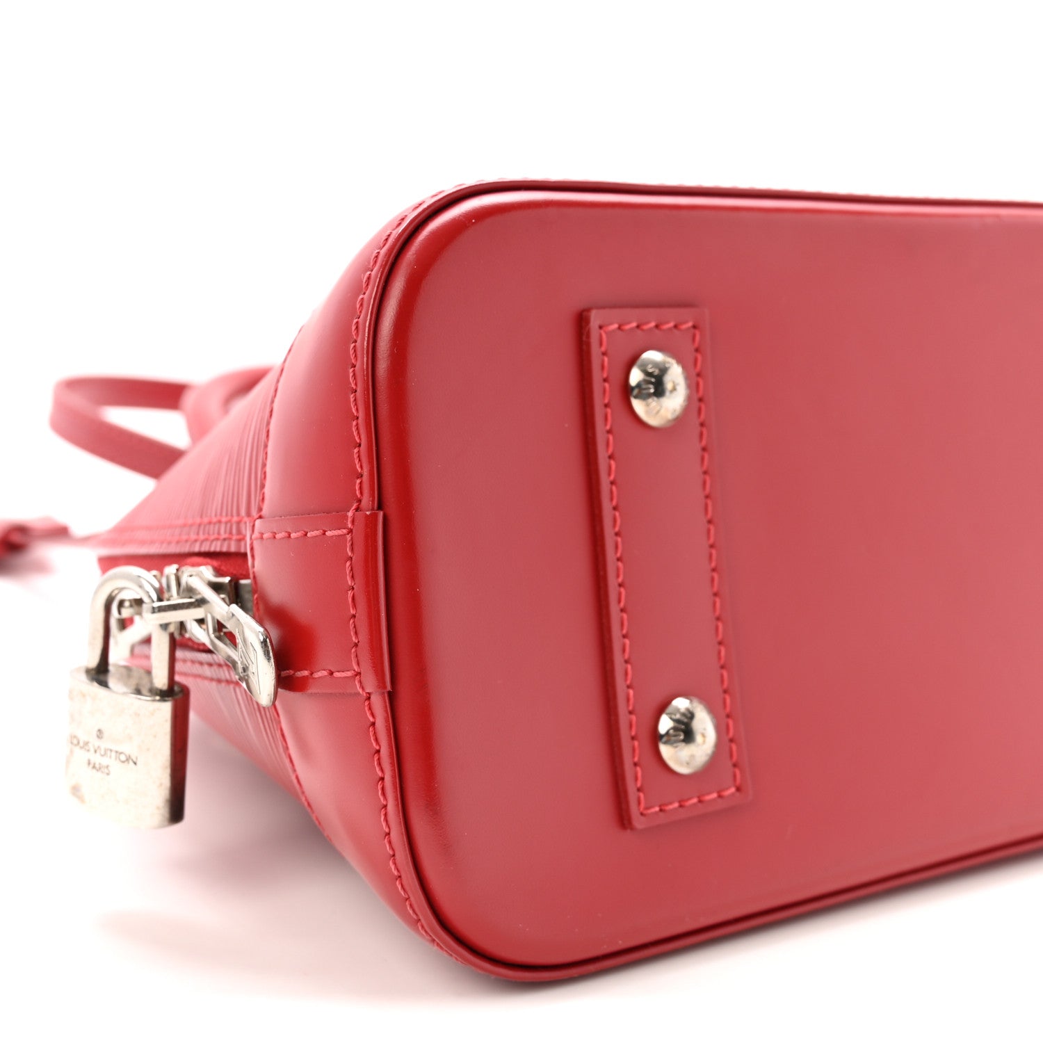 Louis Vuitton Epi Alma BB Carmine 8 of 9