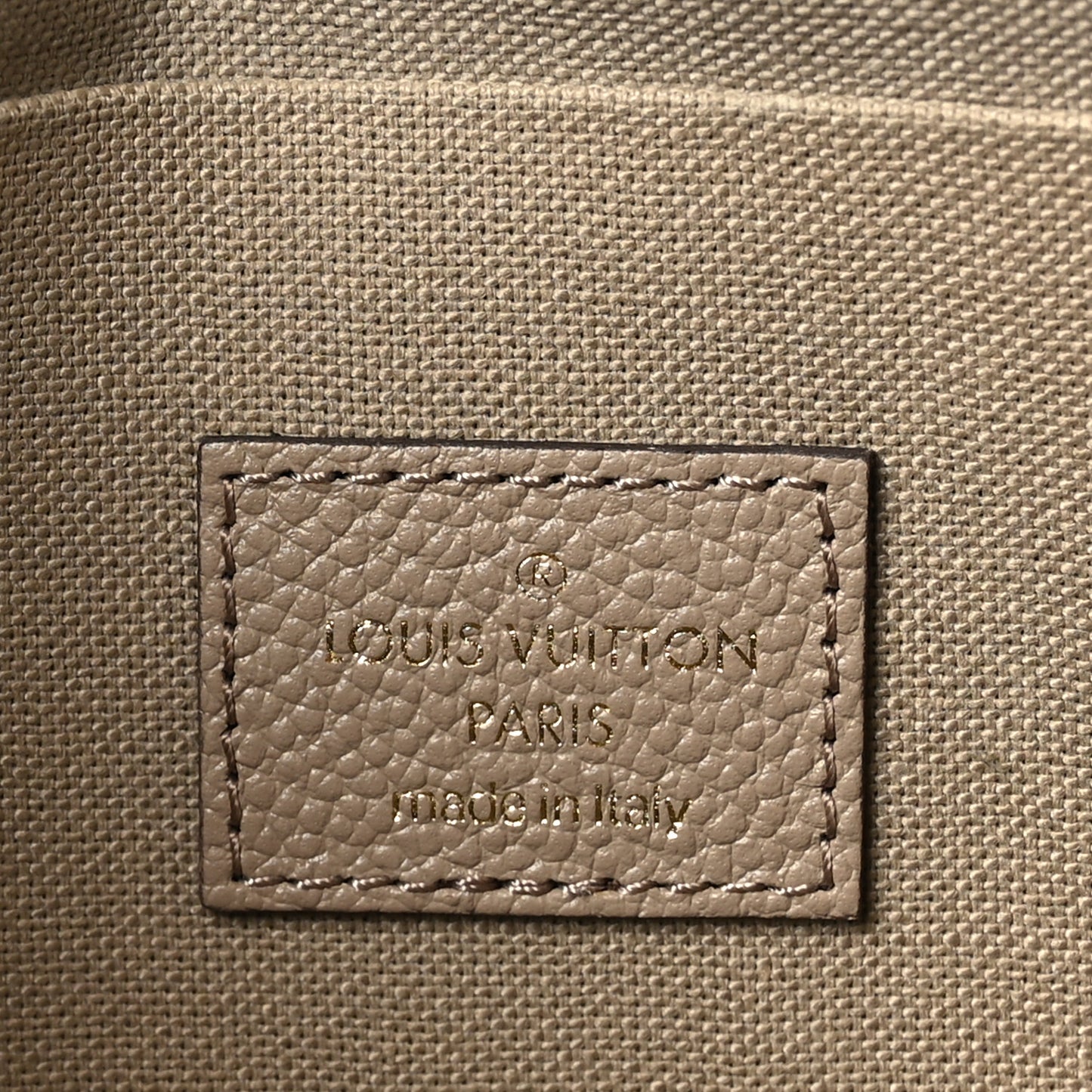 Empreinte Monogram Giant Felicie Pochette Tourterelle Creme