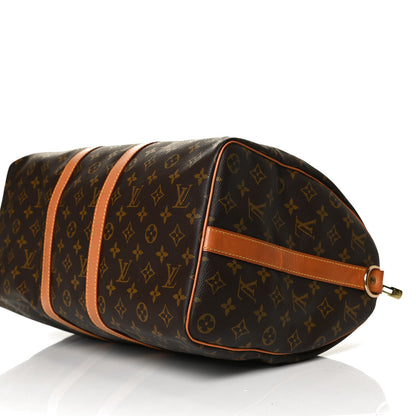 Louis Vuitton Monogram Keepall Bandouliere 45 12 of 14