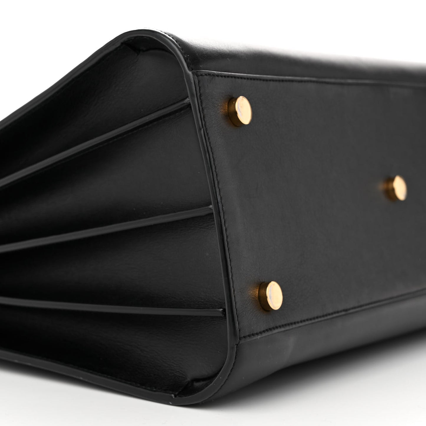 Calfskin Small Sac De Jour Black
