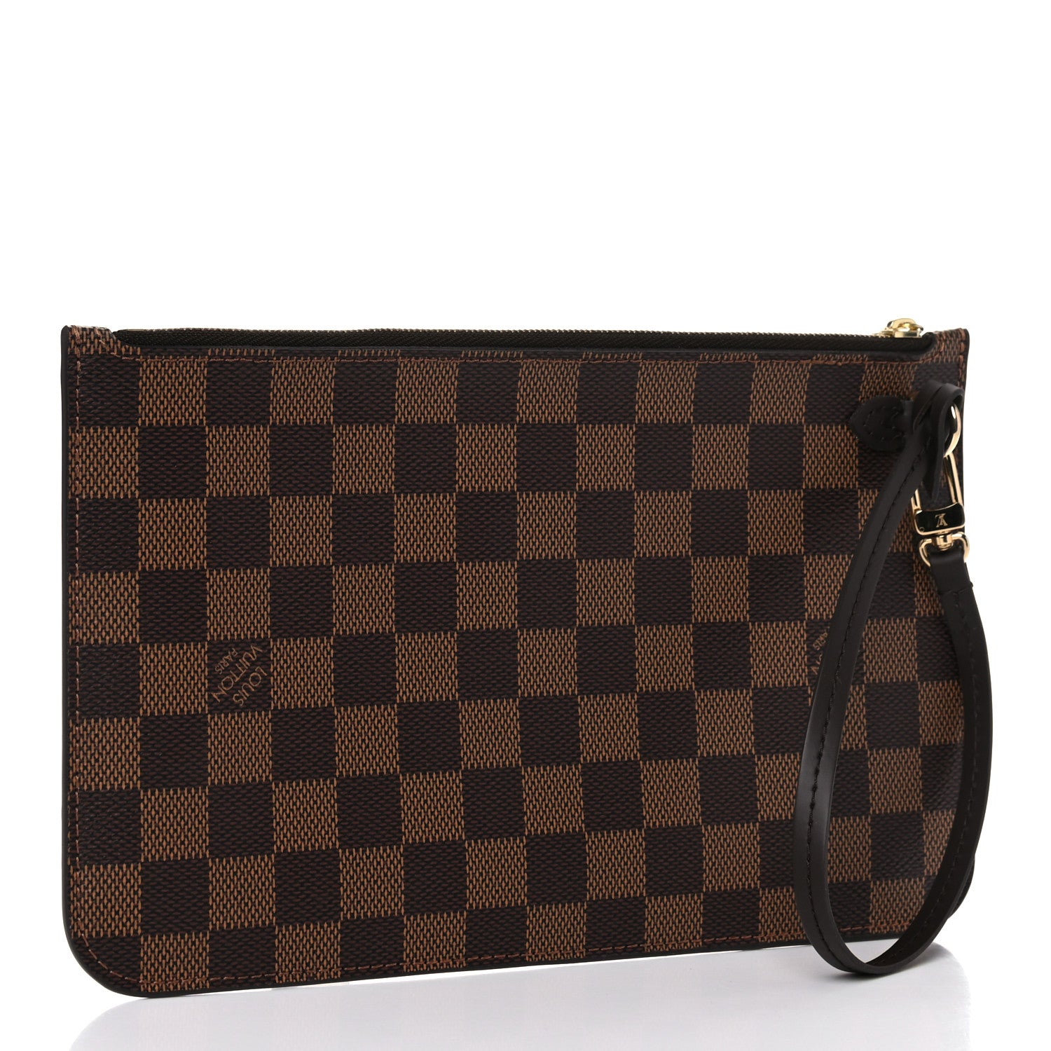 Louis Vuitton Damier Ebene Neverfull MM GM Pochette 3 of 8