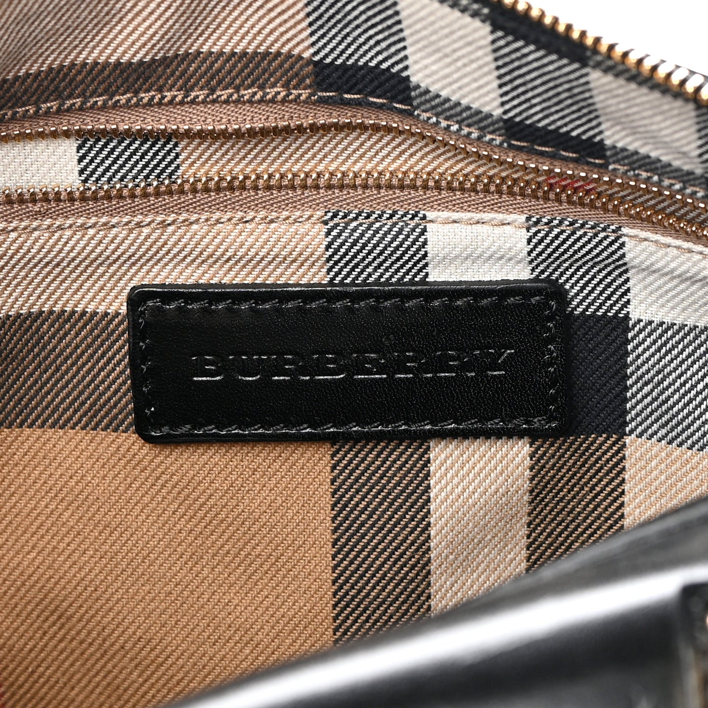 Polished Bridle Calfskin Studded Bag Black