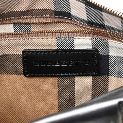 Burberry Polished Bridle Calfskin Studded Bag Black 6 of 17