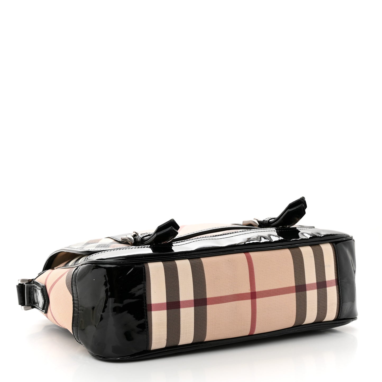 Nova Check Messenger Bag Black