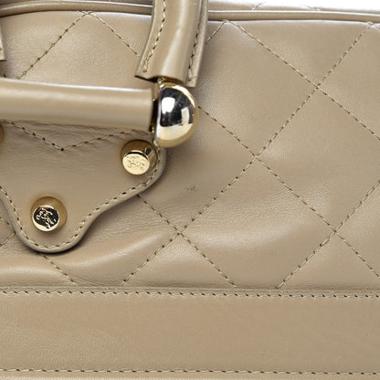 Burberry Lambskin Quilted Westbury Tote Beige 14 of 21