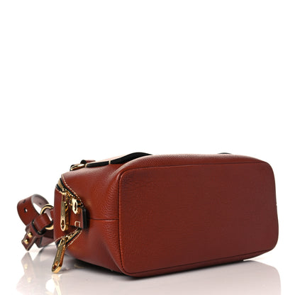 Chloe Calfskin Small Daria Sepia Brown 4 of 9
